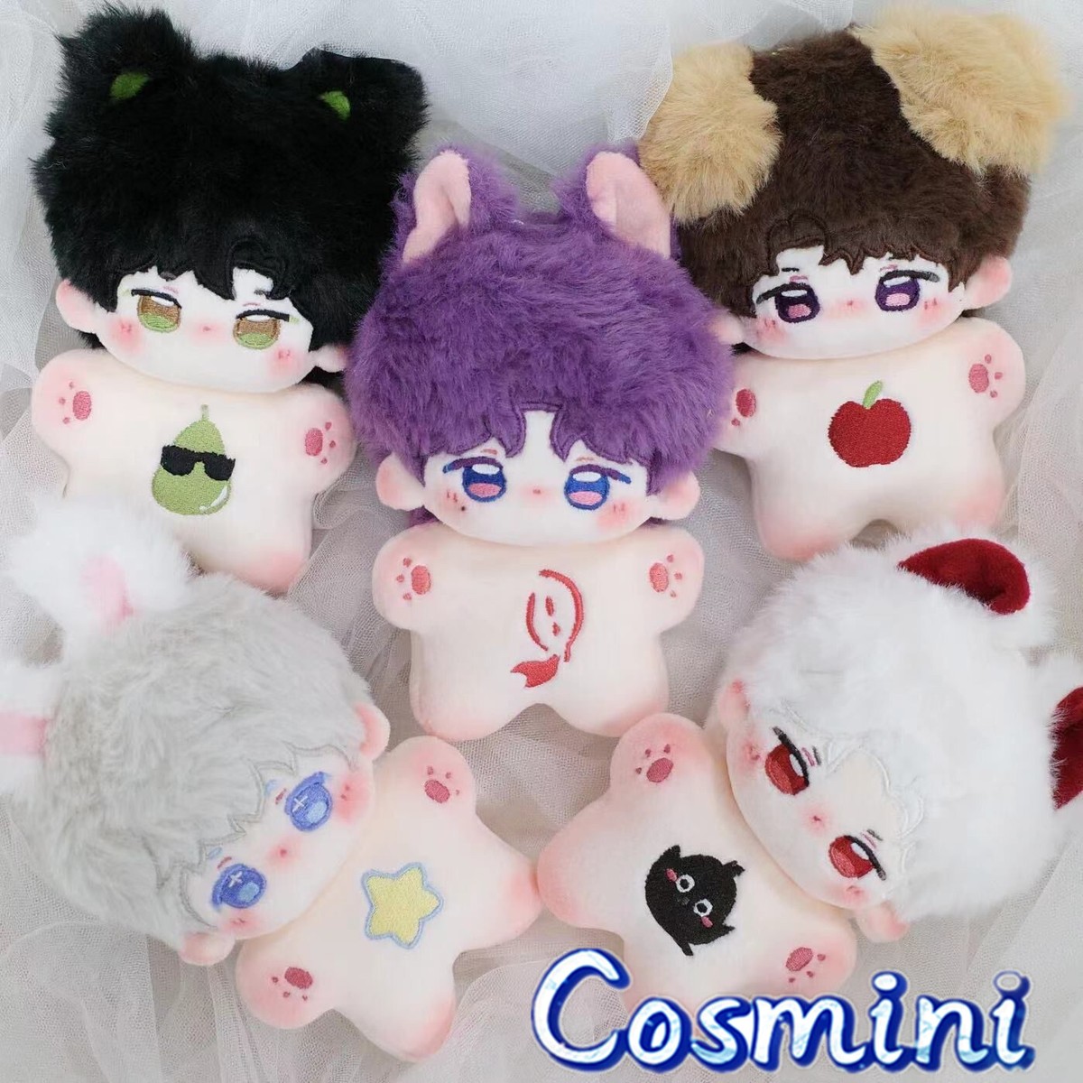 Love and deepspace Zayne Xavier Rafayel Sylus 10cm Plush Doll