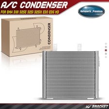 Ac Condenser W Bracket For Bmw 325i 1987-1993 325ix 88-91 325is M3 318i E30 E36