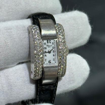 CHOPARD La Strada 18k Solid White Gold Vintage Pa… - image 3