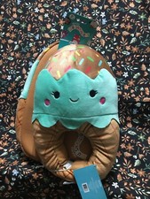 Adult Size 8-9 fit 10 , 11 , 12  Squishmallow Slippers Maya Mint Ice Cream 8/9