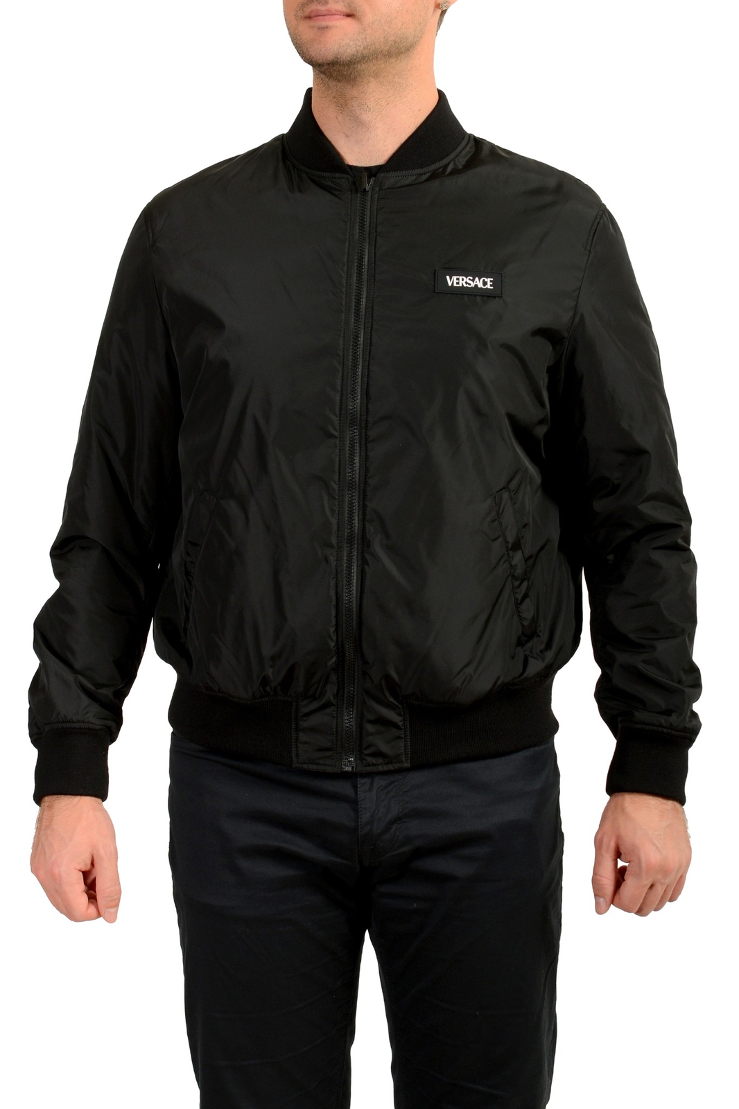 Мужская куртка-парка Versace Barocco с двусторонним утеплением на молнии US L IT 52 111490₽
