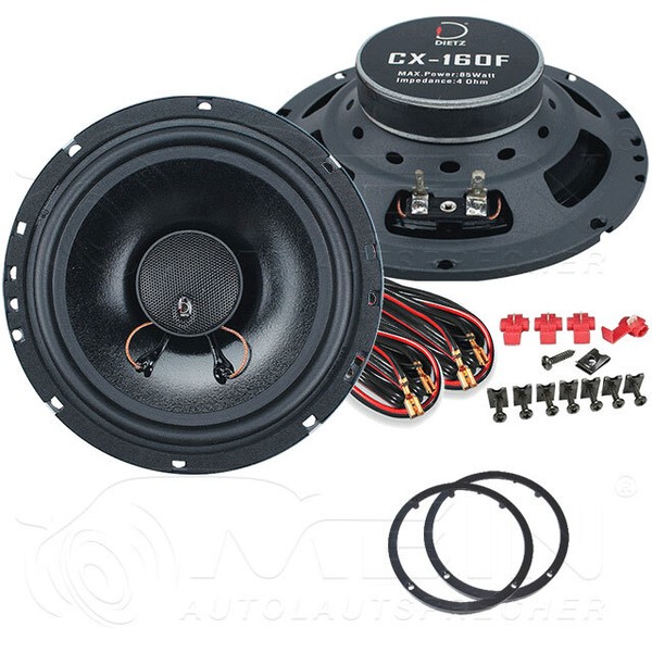 Dietz Auto Lautsprecher FüR Lancia Phedra 2002-2010 Heck Seite 2-Wege 85W #BDT5-image