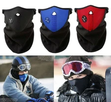 Windproof Fleece Warmer Winter Balaclava Motorcycle Riding Face Mask Mouth Cover