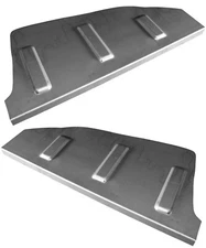 1971-1973 Mustang Quarter Panel Trunk Vertical Trunk Panel Drop Off Metal  PAIR