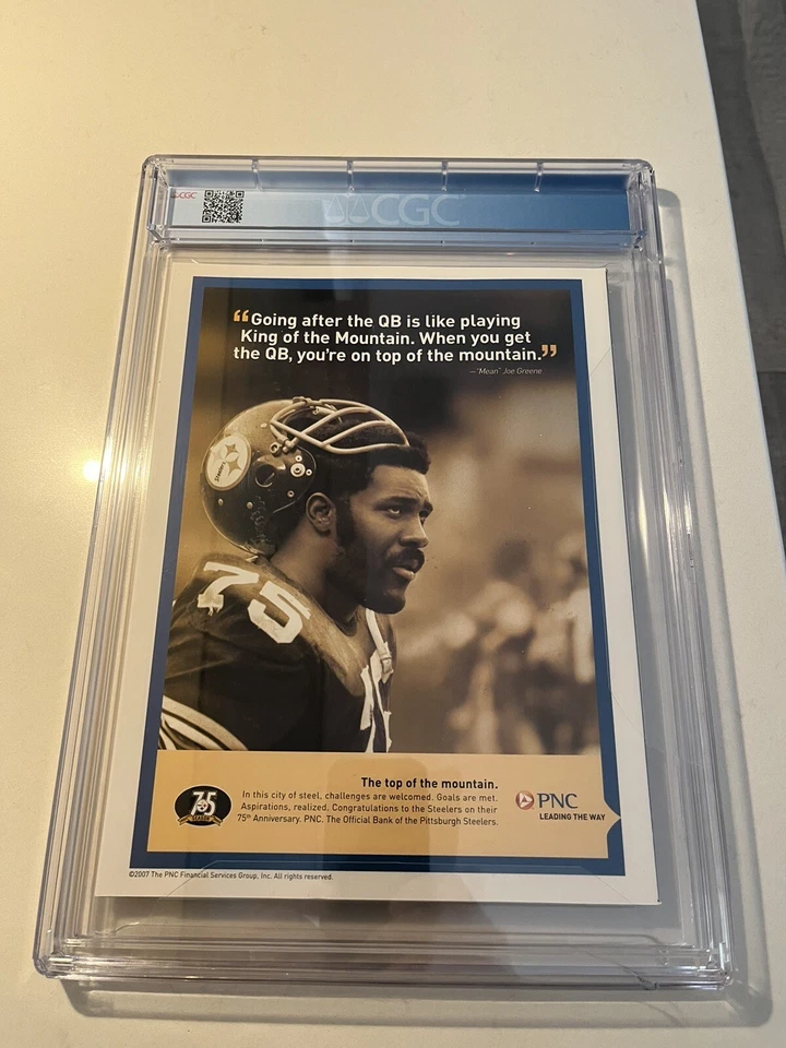 CGC 9.6 Sports Illustrated 75 Years of Steelers August 23, 2007 - Image 3 of 4