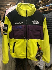 supreme x tnf fleece jacket