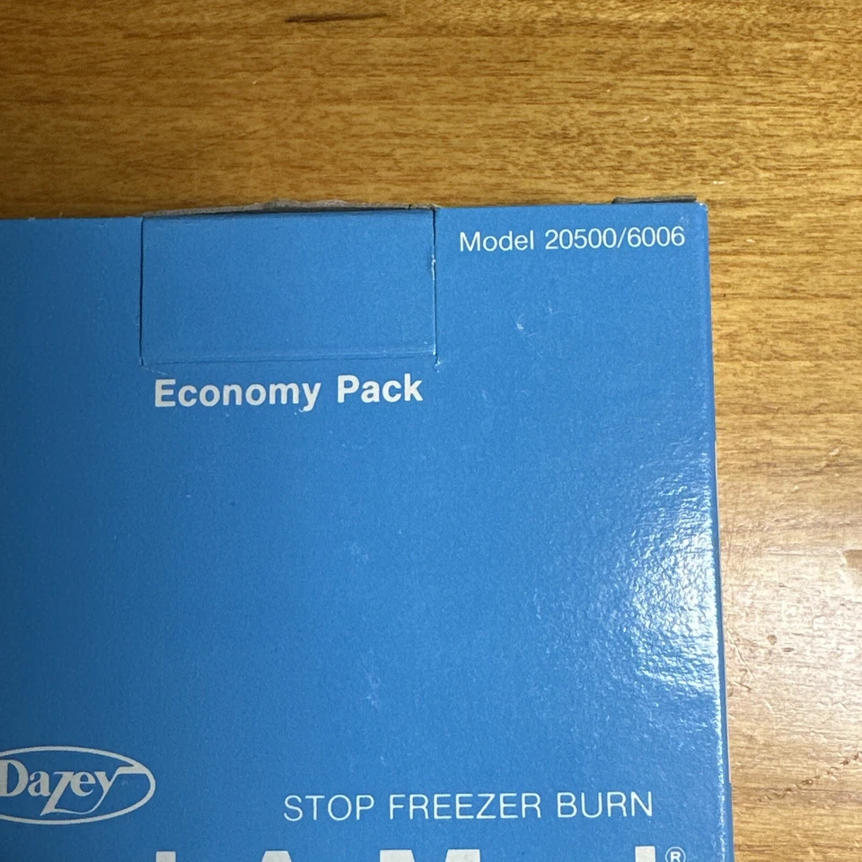 Bolsas Dazey Seal-A-Meal 50018 - 50 bolsas 8" x 6” 8 fl oz paquete económico nuevas en caja Foto 2 de 4