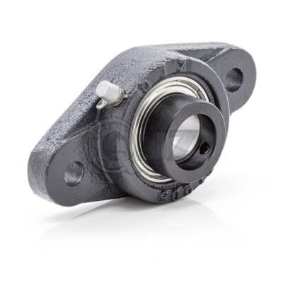 1 1/4 in 2-Bolts Flange Cast Iron SAFL206-20 Mounted Bearing SA206-20+FL206