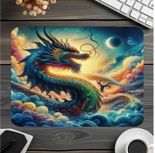 Dragon in the Clouds Mouse Pad