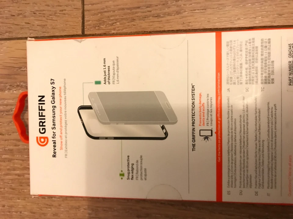 Funda trasera transparente Griffin para Samsung Galaxy S7 Foto 3 de 3