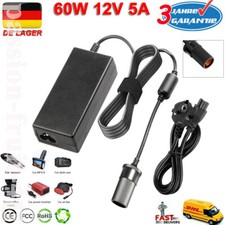 230V Auf 12V KFZ Netzadapter Netzteil 5A 12V 60W Spannungwandler Netzteil DE 