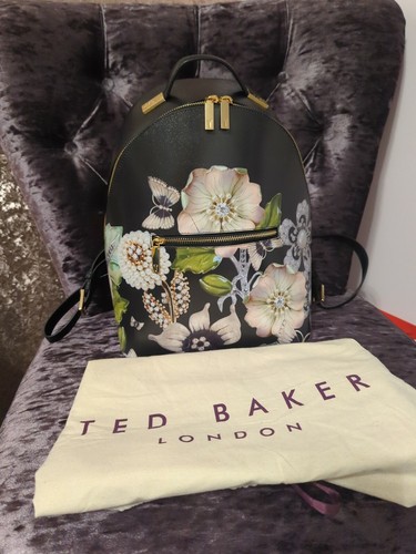 ted baker gem gardens leather backpack 