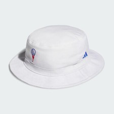 Men's Adidas Adicross Spirit Golf Bucket Hat IQ2902 White OSFM