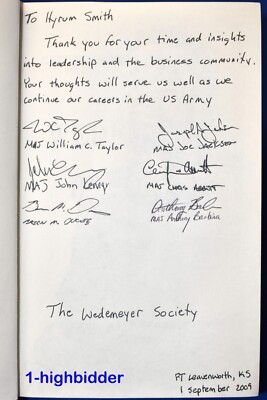 SIGNED Wedemeyer Reports! First Edition HCDJ Albert C. Wedemeyer