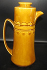 VTG MCM Brown Ceramic Pottery Tea/Coffee Pot Carafe Pitcher Entertaining Cafe — photo 3
