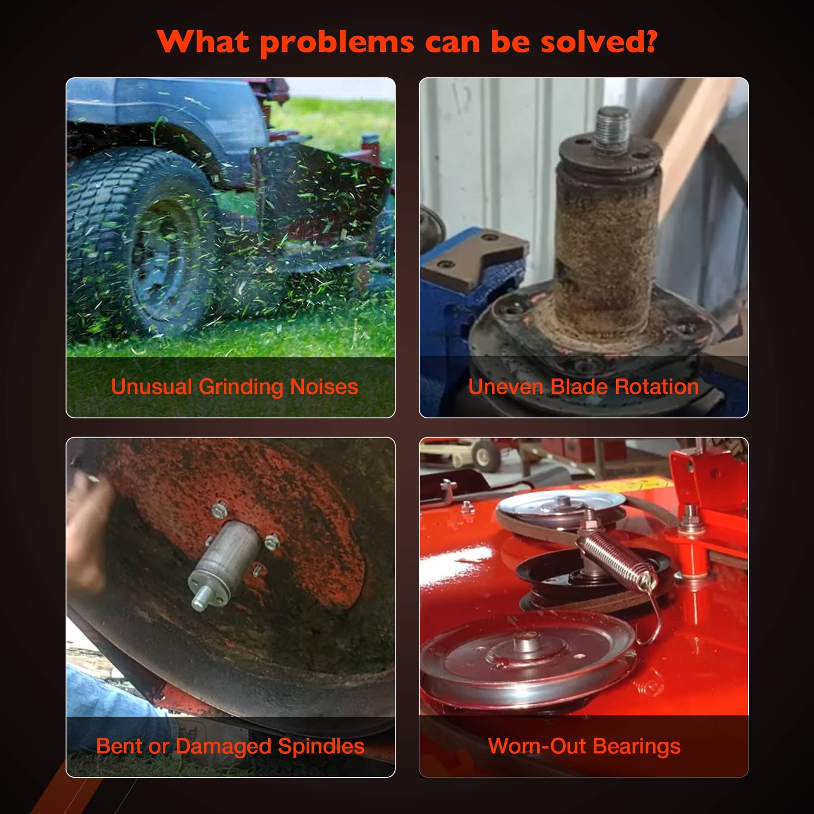 51528000 52" Mower Deck Spindle Assy Fits Ariens Ikon-X Edge Gravely ZT XL ZTX