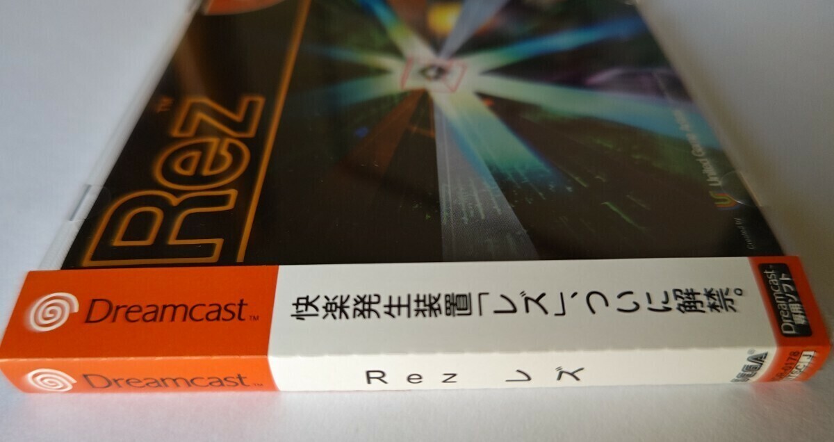 Dreamcast DC Rez United Game Artists/ SEGA Japanese Edition Good