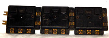 Lot of 3 Vintage Atlas Track Terminals Pat. Pending
