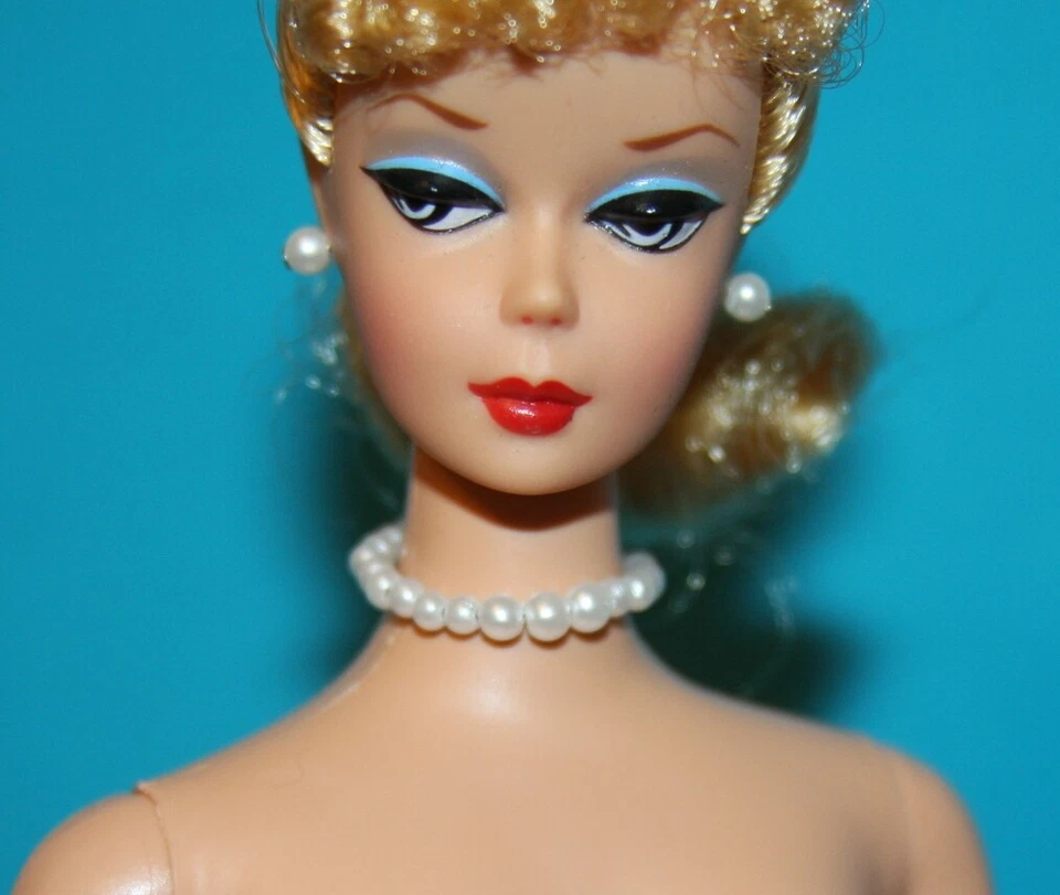 PENDIENTES Y COLLAR PERLA Vintage Barbie Desfile de Pascua #971 Repro EXCELENTE Foto 2 de 4