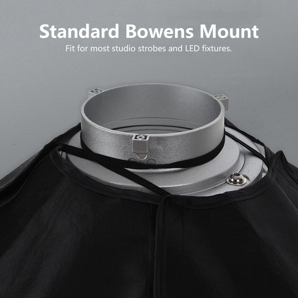 65cm/26inch Lantern Softbox Spherical Collapsible Soft Box V7Q9 - Image 4 of 4