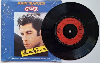 JOHN TRAVOLTA''Sandy'' 1978 Polydor Records UK 7''Single   45rpm 