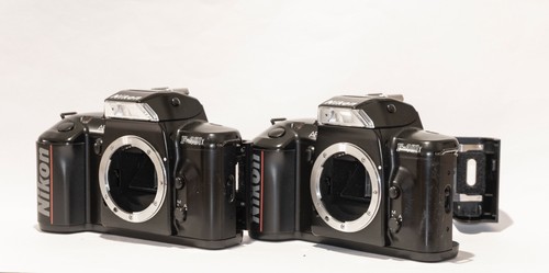 Lot Of 2 Nikon F401x Film 35mmslr Cameras For Parts Or Repair Asis Goldenagehomesug Org