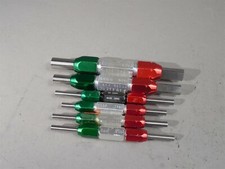 Mixed Lot of 6 Plug Gage Pins and Handles / Go/No Go Gauge Ranging .2830"-.6265"