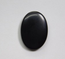 Black Shungite gemstone Natural Cabochon Loose Stone For Jewelry 32 Cts. ME-3935