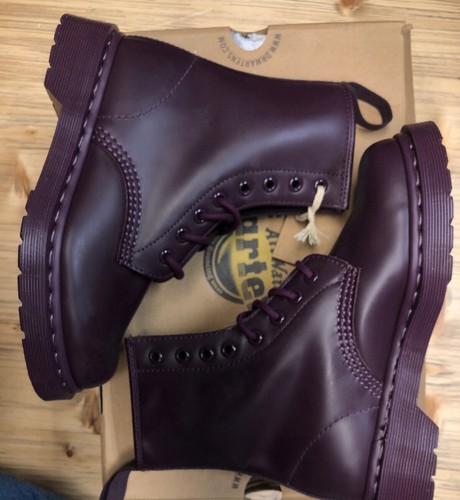 Dr Martens 1640 MONO Mens Boots 71477 Purple Size (M4) (W5) New With Box |  eBay