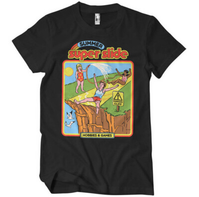 Officially Licensed Steven Rhodes - Summer Super Slide Mens T-Shirt