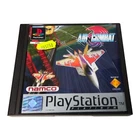 AIR COMBAT PLAYSTATION SIMULATION FLIGHT COMBAT NAMCO 1995 CASE DAMAGED