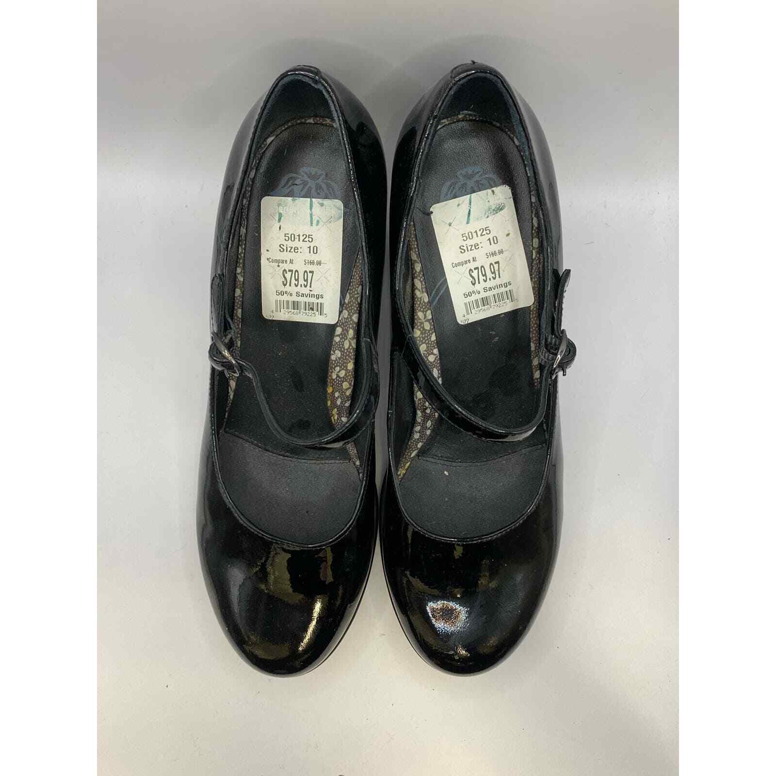 Mélanie Mary Janes - Patent Black