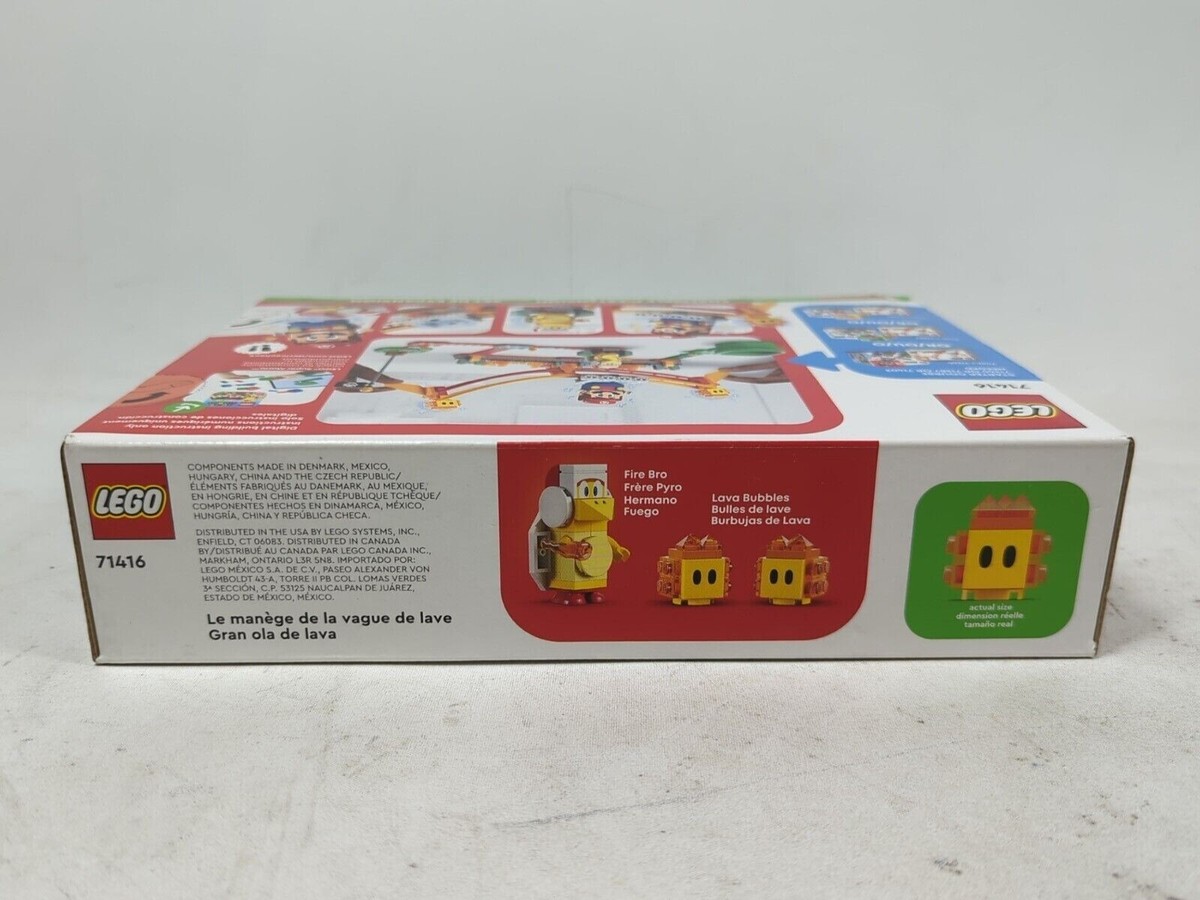 【よぉ(*^^*)】 よぉ(*^^*)】 LEGO 71416 Super Mario Lava Wave Ride