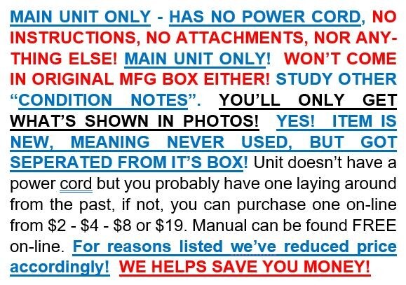 Oral-B Braun 3766 Toothbrush - MINNIE MOUSE -Main Power Unit Body Only