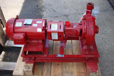 Bell & Gossett  3HP Centrifugal Fire Pump 175psi 50GPM 230/460v , Series E- 1510
