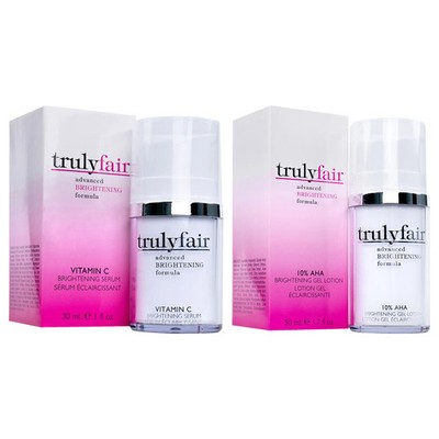 Truly Fair Kit by Truly Fair for Unisex - 2 Pc Kit 1oz Vitamin C Brightening ...