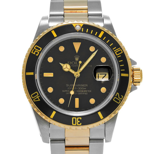Rolex Submariner 16803 40mm Stainless Steel Black Wristwatch #WW1061