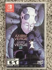 Axiom Verge 1 & 2 Double Pack (Nintendo Switch) Limited Run #123: BRAND NEW!