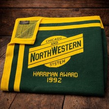 Chicago Northwestern Railway Blanket Harriman...