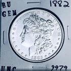 1882 BU GEM MORGAN SILVER DOLLAR UNC /MS+++ U.S. MINT RARE COIN 9979