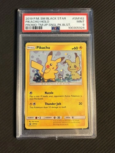 Pikachu SM162  - PSA 9 (Sun & Moon Promo) Pokémon