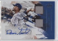 2019 Panini Diamond Kings DK Material Signatures Dennis Santana Auto 0uj7