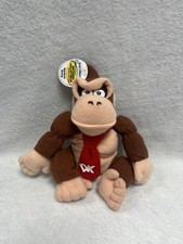 1997 NWT Donkey Kong Nintendo 64 Bean Bag Plu...