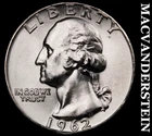 1962 Washington Quarter- Silver- Choice Gem Brilliant Uncirculated #J4168