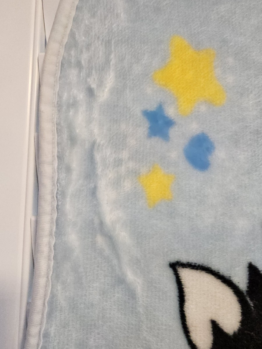 Vintage Baby Looney Tunes Sylvester Tweety Bird 1999 Plush Blanket