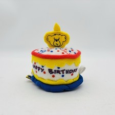 Build-A-Bear Happy Birthday Cake Plush Retired Plush Accessory Teddy Candle