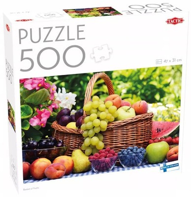 6416739592244 Puzzle 500 Kosz Owoców Tactic
