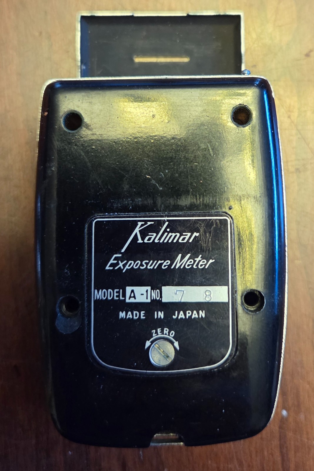 VINTAGE Kalimar Exposure Meter Model A-1 Light Meter w/Case, Extra ...