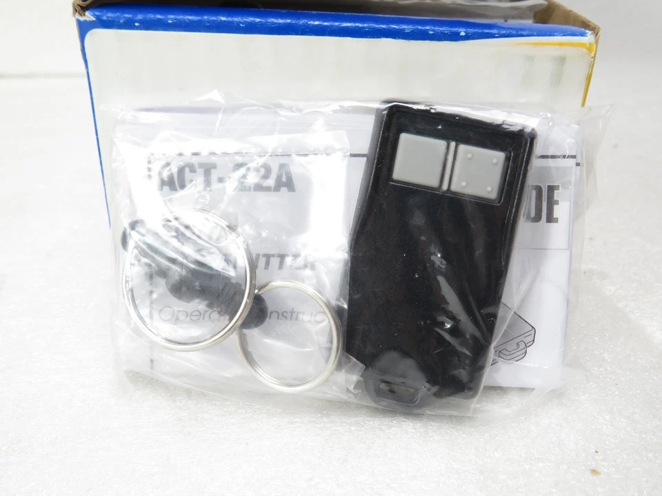 (12) x Linear ACT-22A MegaCode 2-Button 3-Channel Key Ring Transmitter [CTLA] - Image 4 of 4
