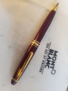 Montblanc Meisterstuck Burgundy | eBay